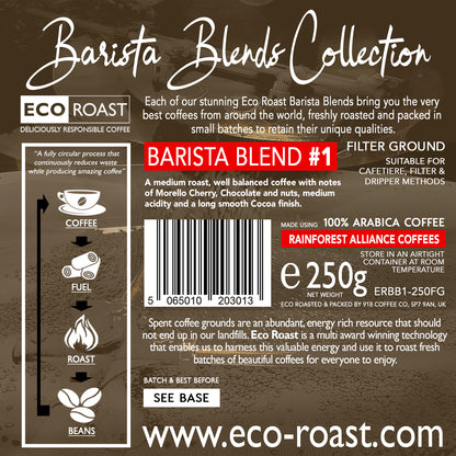 250g Eco Roast Blend #1 - Filter Ground